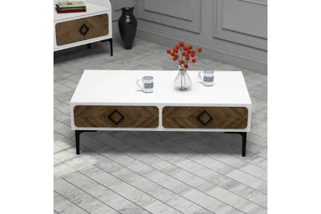 Hovdane TV-Möbelset 180 cm - Vit/Brun - Möbler - TV- & Mediamöbler - TV-möbelset