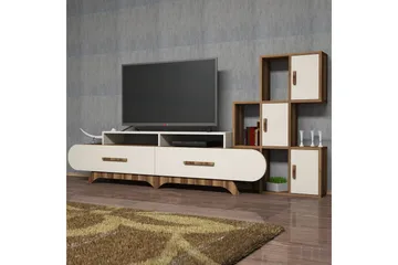 Hovdane TV-Möbelset 205 cm - Brun - Möbler - TV- & Mediamöbler - TV-möbelset