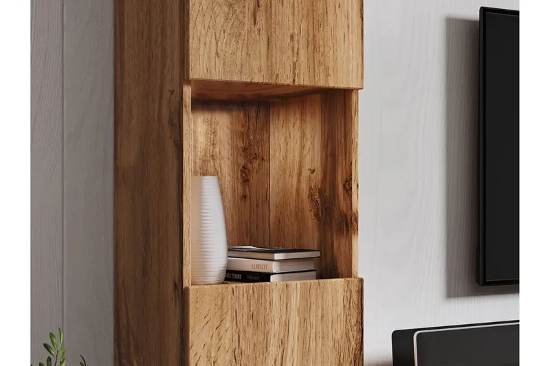 Kanehira Tv-möbelset - Natur/Vit - Möbler - TV- & Mediamöbler - TV-möbelset