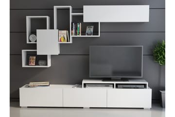 Mediaförvaring Pangler - Vit - Möbler - TV- & Mediamöbler - TV-möbelset