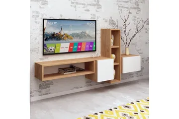 Mod Design Mediaförvaring - Trä/Vit - Möbler - TV- & Mediamöbler - TV-möbelset