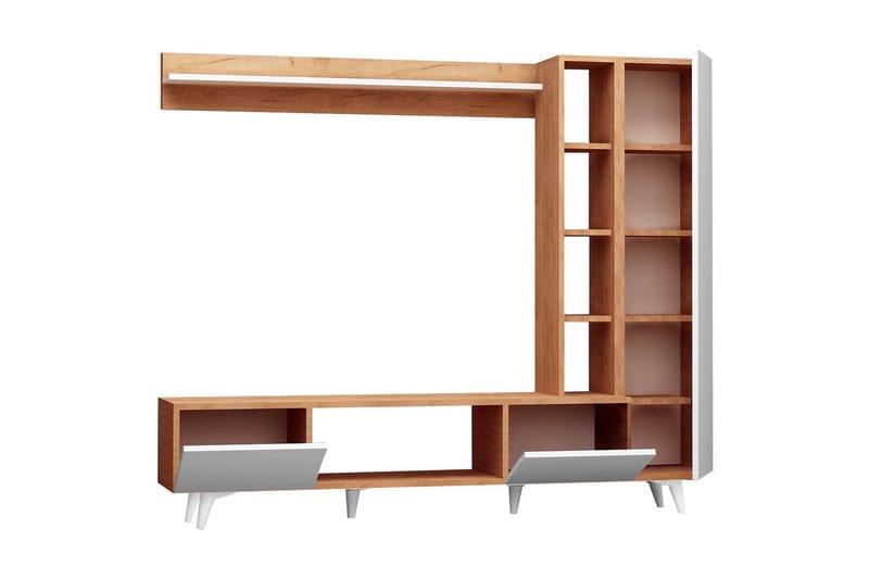 Mod Design Mediaförvaring - Trä/Vit - Möbler - TV- & Mediamöbler - TV-möbelset