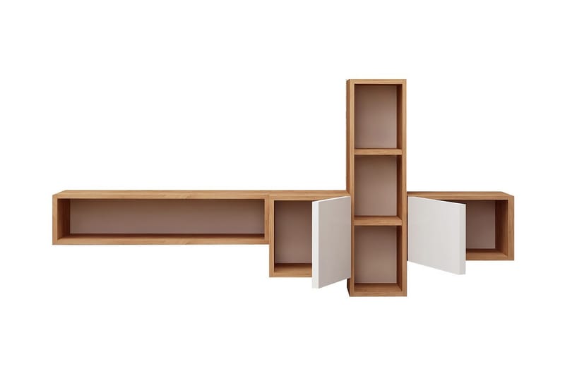 Mod Design Mediaförvaring - Trä/Vit - Möbler - TV- & Mediamöbler - TV-möbelset