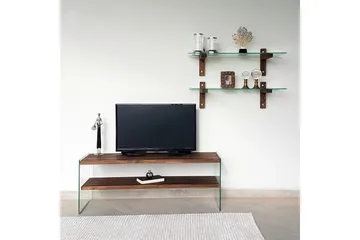 Netherlee TV-Möbelset 45 cm - Valnöt - Möbler - TV- & Mediamöbler - TV-möbelset