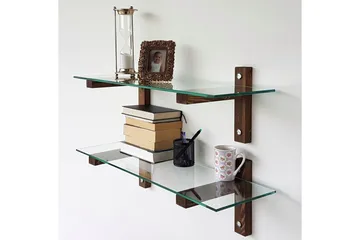 Netherlee TV-Möbelset 45 cm - Valnöt - Möbler - TV- & Mediamöbler - TV-möbelset