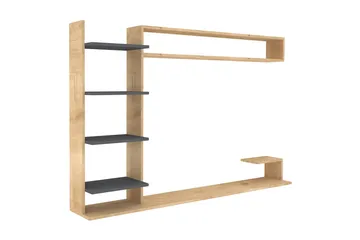 Rinorea Tv-möbelset 180x121,8 cm - Blå - Möbler - TV- & Mediamöbler - TV-möbelset