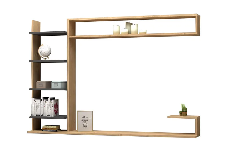 Rinorea Tv-möbelset 180x121,8 cm - Blå - Möbler - TV- & Mediamöbler - TV-möbelset