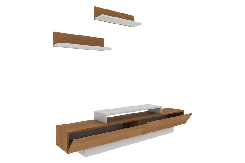 Rinorea Tv-möbelset 180x40 cm - Vit - Möbler - TV- & Mediamöbler - TV-möbelset