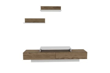 Rinorea Tv-möbelset 180x40 cm - Vit - Möbler - TV- & Mediamöbler - TV-möbelset