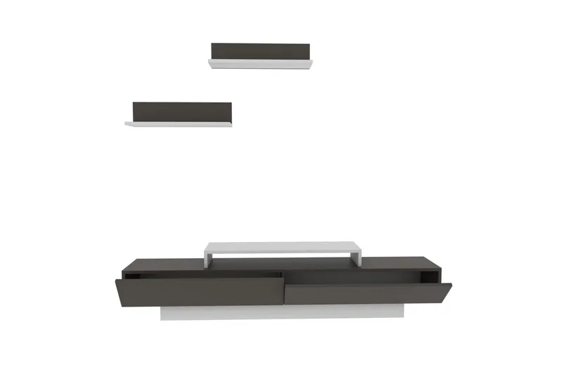 Rinorea Tv-möbelset 180x40 cm - Vit - Möbler - TV- & Mediamöbler - TV-möbelset