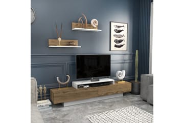 Rinorea Tv-möbelset 180x40 cm - Vit - Möbler - TV- & Mediamöbler - TV-möbelset