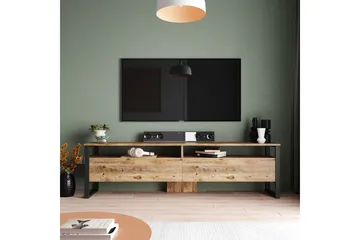 Rinorea Tv-möbelset 180x56 cm - Grön - Möbler - TV- & Mediamöbler - TV-möbelset