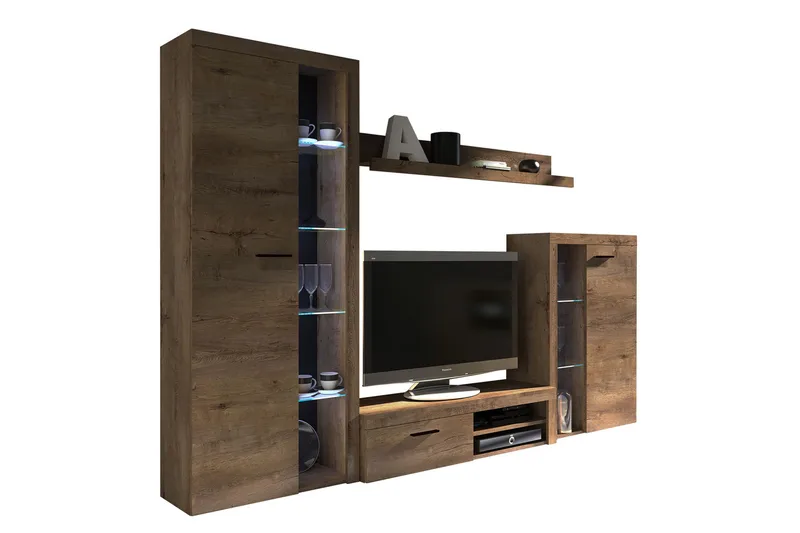 Rumba TV-möbelset - Brun - Möbler - TV- & Mediamöbler - TV-möbelset