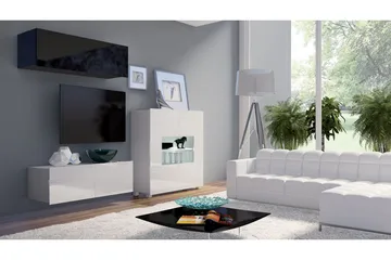 Tessan TV-möbelset - Svart/Vit - Möbler - TV- & Mediamöbler - TV-möbelset