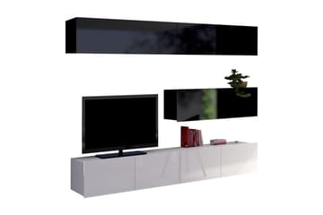 Tessan TV-möbelset - Svart/Vit - Möbler - TV- & Mediamöbler - TV-möbelset