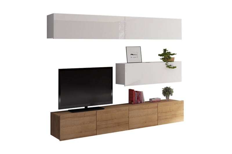 Tessan TV-möbelset - Vit - Möbler - TV- & Mediamöbler - TV-möbelset