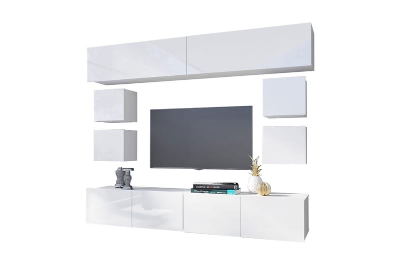 Tessan TV-möbelset - Vit - Möbler - TV- & Mediamöbler - TV-möbelset