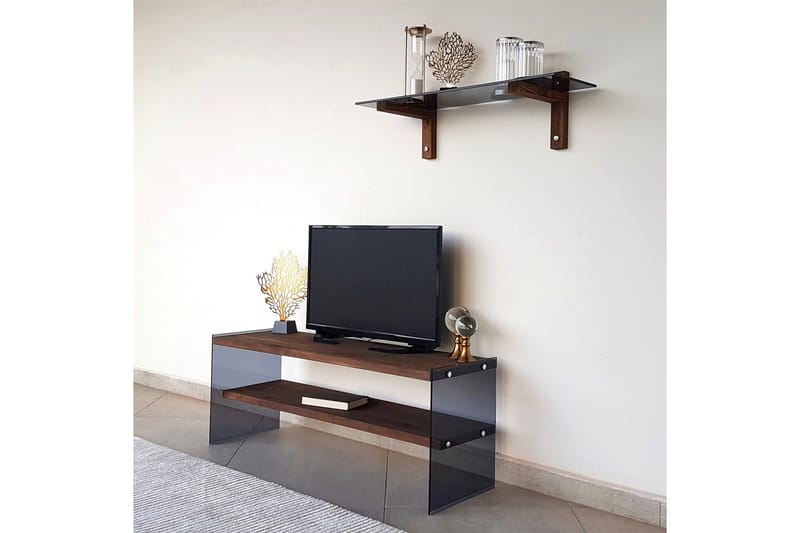 Tomassoni TV-Möbelset 45 cm - Valnöt - Möbler - TV- & Mediamöbler - TV-möbelset