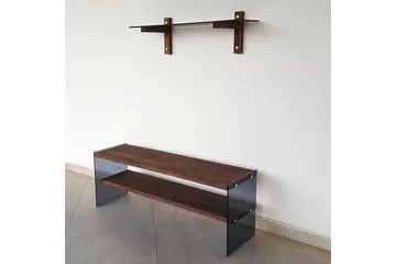 Tomassoni TV-Möbelset 45 cm - Valnöt - Möbler - TV- & Mediamöbler - TV-möbelset