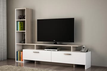 Tv-bänk Shenita - Vit - Möbler - TV- & Mediamöbler - TV-möbelset