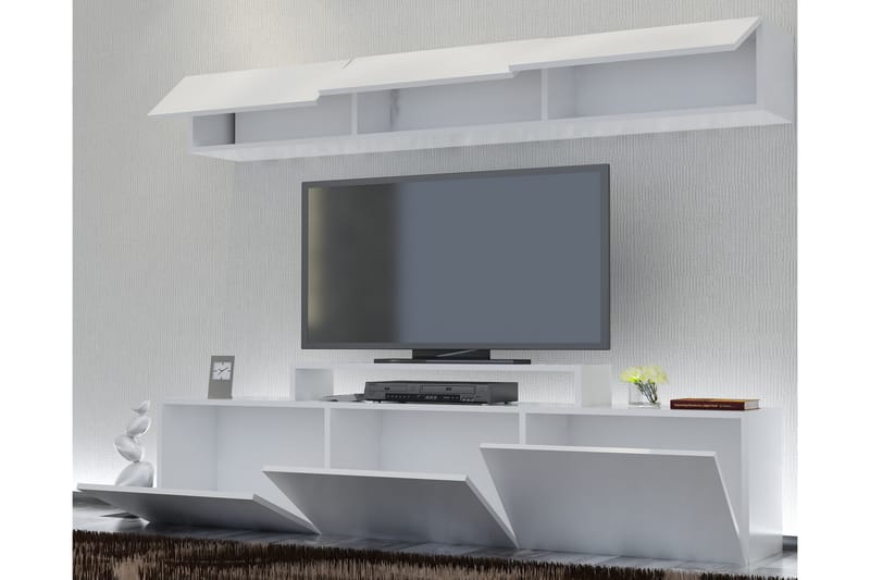 Tv-bänk Pangler - Vit - Möbler - TV- & Mediamöbler - TV-möbelset