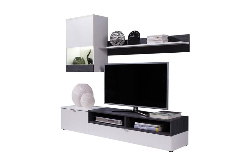 TV-möbelset & LED Roco - Vit - Möbler - TV- & Mediamöbler - TV-möbelset