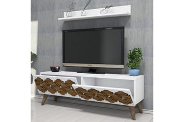 TV-Möbelset Amtorp 120 cm - Vit - Möbler - TV- & Mediamöbler - TV-möbelset