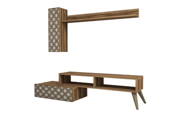 TV-Möbelset Amtorp 150 cm - Brun - Möbler - TV- & Mediamöbler - TV-möbelset