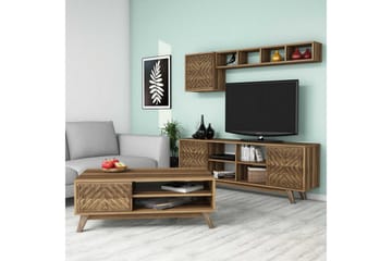 TV-Möbelset Amtorp 160 cm - Ek/Brun - Möbler - TV- & Mediamöbler - TV-möbelset