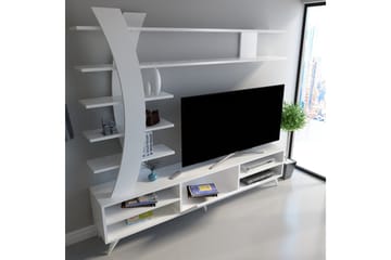 TV-Möbelset Dumö 180 cm - Vit - Möbler - TV- & Mediamöbler - TV-möbelset