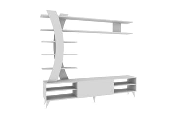 TV-Möbelset Dumö 180 cm - Vit - Möbler - TV- & Mediamöbler - TV-möbelset