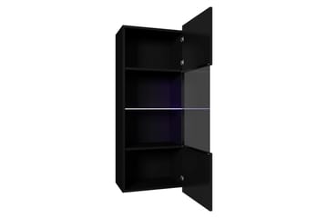 TV-möbelset Frick - Ek/Vit Led-Belysning - Möbler - TV- & Mediamöbler - TV-möbelset