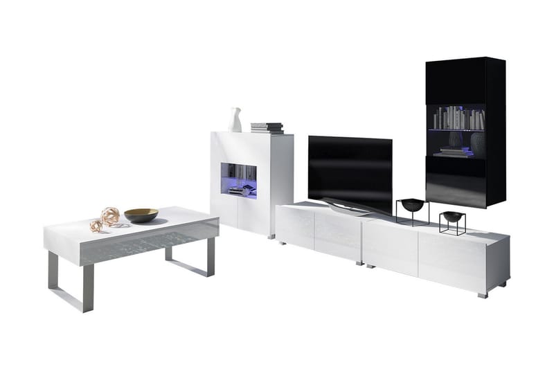 TV-möbelset Frick - Vit - Möbler - TV- & Mediamöbler - TV-möbelset