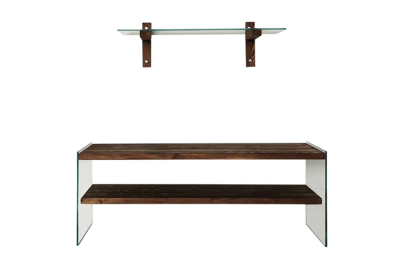 TV-Möbelset Fulwiler 45 cm - Valnöt - Möbler - TV- & Mediamöbler - TV-möbelset