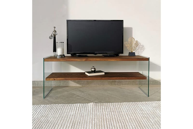 TV-Möbelset Fulwiler 45 cm - Valnöt - Möbler - TV- & Mediamöbler - TV-möbelset