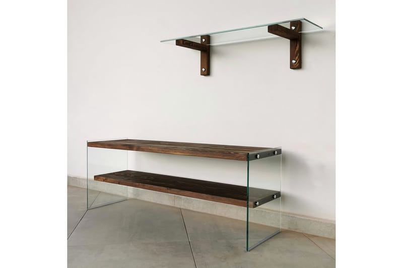 TV-Möbelset Fulwiler 45 cm - Valnöt - Möbler - TV- & Mediamöbler - TV-möbelset