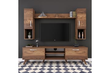TV-Möbelset Horveryd 180 cm - Brun - Möbler - TV- & Mediamöbler - TV-möbelset