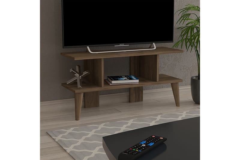 Tv-möbelset Lagomood 90 cm - Mörkbrun - TV-möbelset