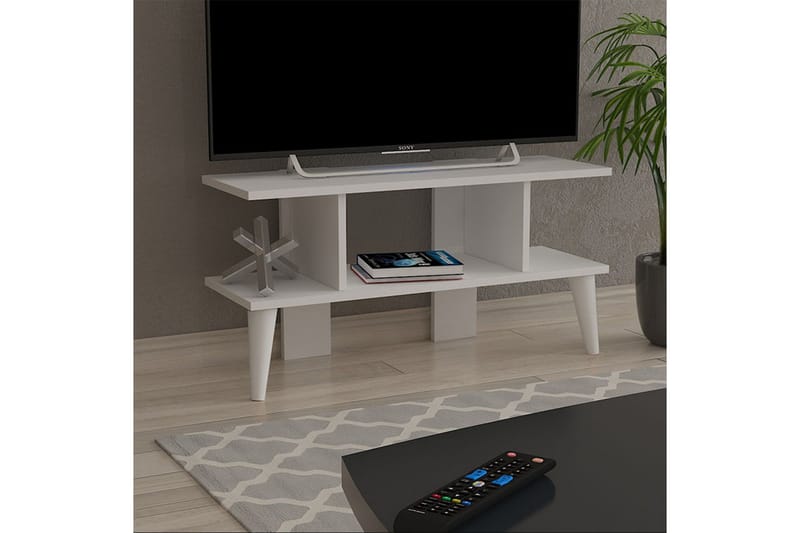 Tv-möbelset Lagomood 90 cm - Vit - TV-möbelset