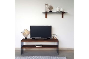 TV-Möbelset Mccarney 45 cm - Valnöt - Möbler - TV- & Mediamöbler - TV-möbelset