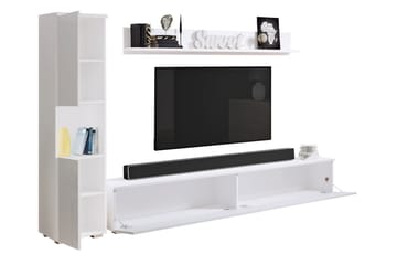 Tv-möbelset Motosuke - Vit - Möbler - TV- & Mediamöbler - TV-möbelset