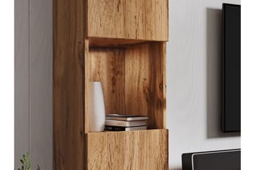 Tv-möbelset Mototada - Natur/Vit - Möbler - TV- & Mediamöbler - TV-möbelset