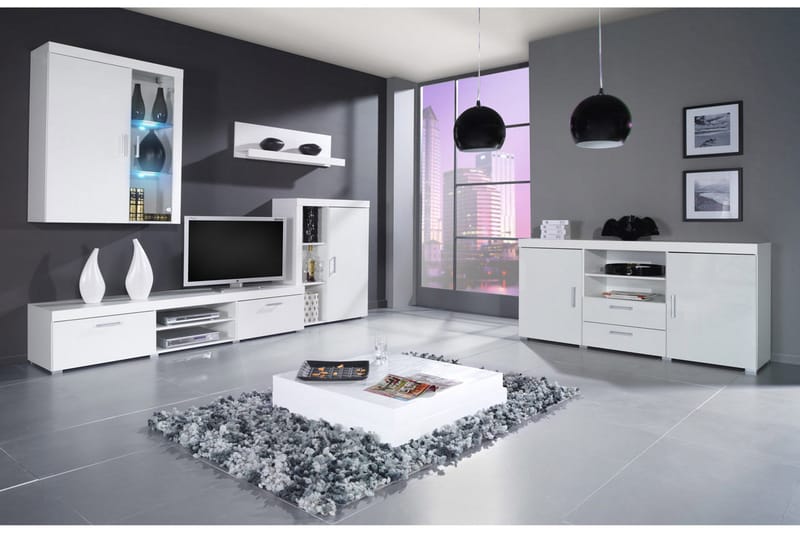 TV-möbelset Samba - Vit - Möbler - TV- & Mediamöbler - TV-möbelset