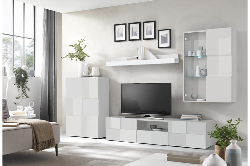 Tv-Möbelset Tabor Vit - LC SPA - Möbler - TV- & Mediamöbler - TV-möbelset