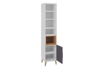 Tv-möbelset Takeshi 120 cm - Vit/Grå - Möbler - TV- & Mediamöbler - TV-möbelset