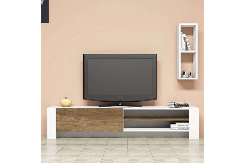 TV-Möbelset Tyrsberget 160 cm - Brun - TV-möbelset