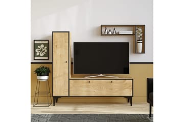 Tv-möbelset Urgby 118x49 cm - Blå - Möbler - TV- & Mediamöbler - TV-möbelset