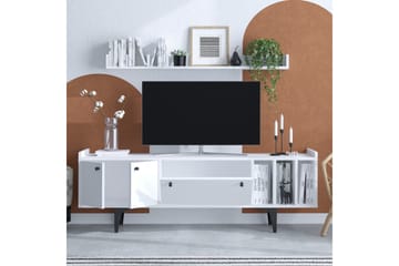 Tv-möbelset Urgby 150x57 cm - Vit - Möbler - TV- & Mediamöbler - TV-möbelset