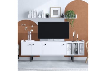 Tv-möbelset Urgby 150x57 cm - Vit - Möbler - TV- & Mediamöbler - TV-möbelset