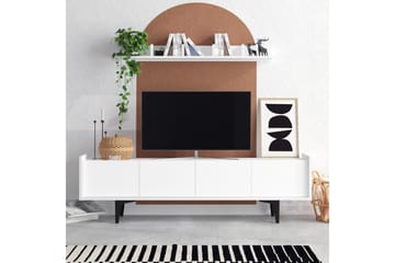 Tv-möbelset Urgby 150x57 cm - Vit - Möbler - TV- & Mediamöbler - TV-möbelset